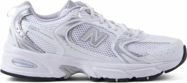 New Balance 530 - White/Silver Metallic