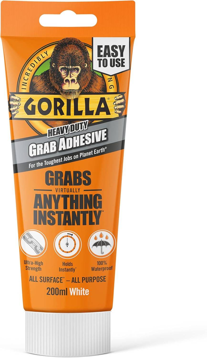 Gorilla Heavy Duty Grab Adhesive 200ml