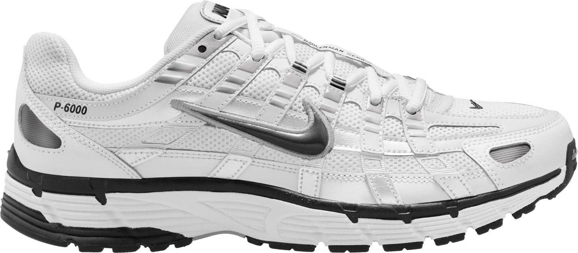 Nike P-6000 - White/Metallic Silver/Black